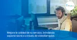 Ringow calidad de servicio y soporte técnico a través de videollamadas Ringow calidad de servicio y soporte técnico a través de videollamadas
